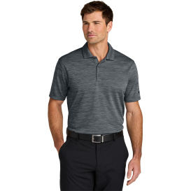 Nike NKFQ4792 Dri-FIT Striated Polo - Dark Gray