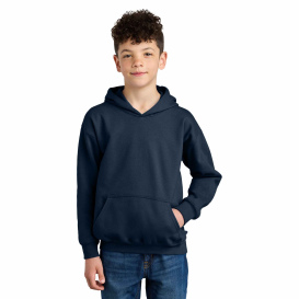 Gildan SF500B Youth Softstyle Midweight Fleece Hoodie - Navy