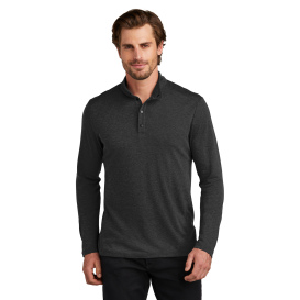 OGIO OG151 Command 1/4 Snap Polo - Blacktop