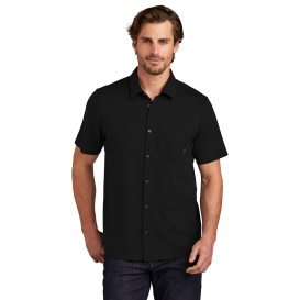 OGIO OG160 Extend Short Sleeve Button-Up - Blacktop