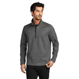 OGIO OG729 Grit Fleece 1/2-Zip - Diesel Grey Heather