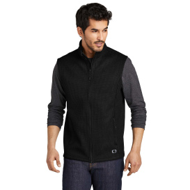 OGIO OG730 Grit Fleece Vest - Blacktop