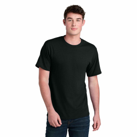 Port & Company PC01 Core Blend Recycled Tee - Jet Black