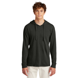 Port & Company PC099H Beach Wash Garment-Dyed Pullover Hooded Tee - Black