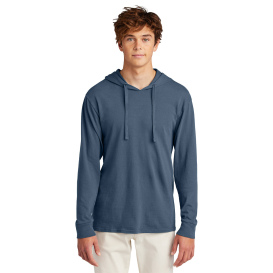 Port & Company PC099H Beach Wash Garment-Dyed Pullover Hooded Tee - Denim Blue