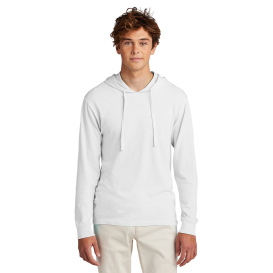 Port & Company PC099H Beach Wash Garment-Dyed Pullover Hooded Tee - White