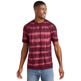 Port & Company PC142 Tie-Dye Tee - Merlot/Burgundy
