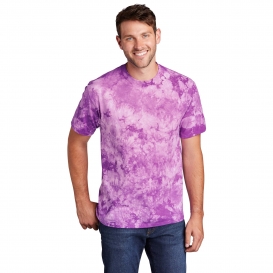 Port & Company PC145 Crystal Tie-Dye Tee - Purple