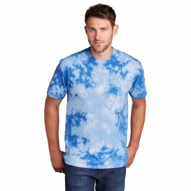 Port & Company PC145 Crystal Tie-Dye Tee - Sky Blue