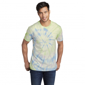 Port & Company PC147 Tie-Dye Tee - Watercolor Spiral