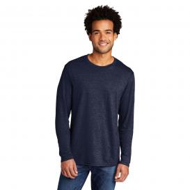 Port & Company PC330LS Tri-Blend Long Sleeve Tee - Team Navy Heather