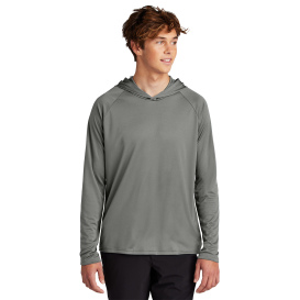 Port & Company PC380H Performance Pullover Hooded Tee - Charcoal