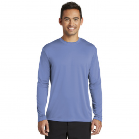 Port & Company PC380LS Long Sleeve Performance Tee - Carolina Blue