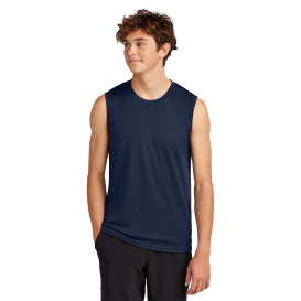 Port & Company PC380SL Performance Sleeveless Tee - True Navy