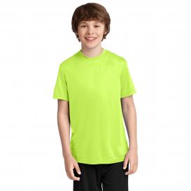 Port & Company PC380Y Youth Performance Tee - Neon Yellow