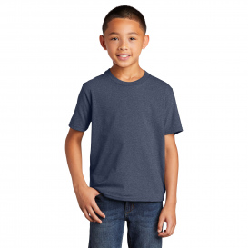 Port & Company PC450Y Youth Fan Favorite Tee - Heather Navy