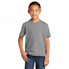 Port & Company PC450Y Youth Fan Favorite Tee - Medium Grey