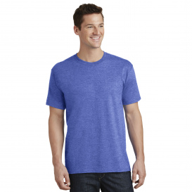 Port & Company PC54T Tall Core Cotton Tee - Heather Royal