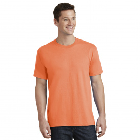 Port & Company PC54T Tall Core Cotton Tee - Neon Orange