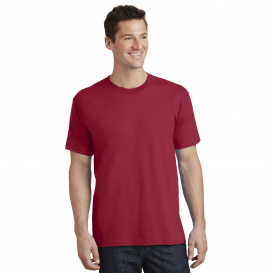 Port & Company PC54T Tall Core Cotton Tee - Red
