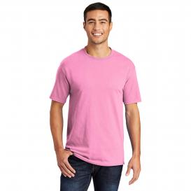 Port & Company PC55 Core Blend Tee - Candy Pink