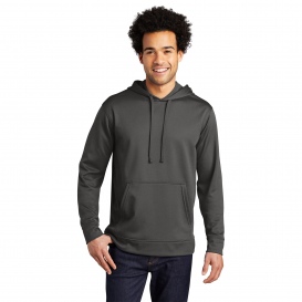 Port & Company PC590H Performance Fleece Pullover Hooded Sweatshirt - Charcoal