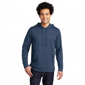 Port & Company PC590H Performance Fleece Pullover Hooded Sweatshirt - Deep Navy