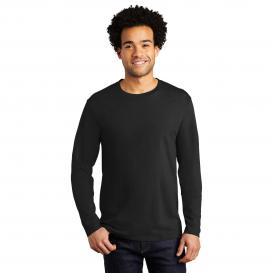 Port & Company PC600LS Long Sleeve Bouncer Tee - Deep Black