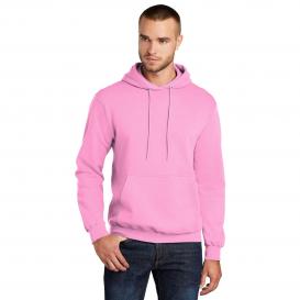 Port & Company PC78H Core Fleece Pullover Hooded Sweatshirt - Candy Pink
