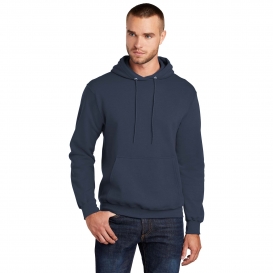 Port & Company PC78HT Tall Core Fleece Pullover Hooded Sweatshirt - Navy