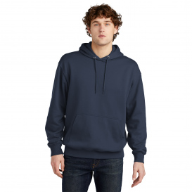 Port & Company PC79H Fleece Pullover Hooded Sweatshirt - Navy