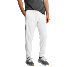 Sport-Tek PST800 Travel Pants - White/Iron Grey