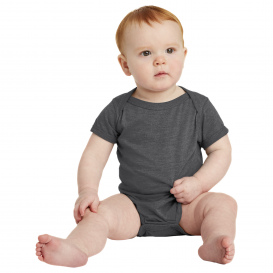 Rabbit Skins RS4424 Infant Fine Jersey Bodysuit - Vintage Smoke