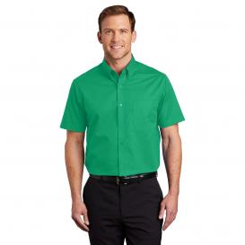 Port Authority S508 Short Sleeve Easy Care Shirt - Court Green