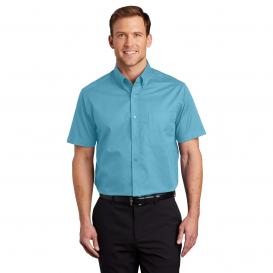 Port Authority S508 Short Sleeve Easy Care Shirt - Maui Blue