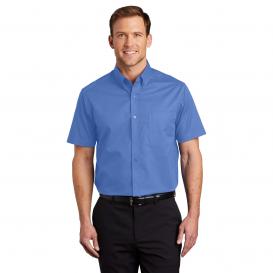 Port Authority S508 Short Sleeve Easy Care Shirt - Ultramarine Blue