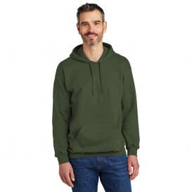 Gildan SF500 Softstyle Pullover Hooded Sweatshirt - Military Green