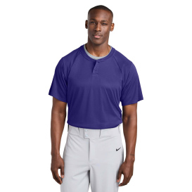 Sport-Tek ST359 PosiCharge Competitor 2-Button Henley - Purple