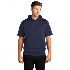 Sport-Tek Sport-Wick Fleece Short Sleeve Hooded Pullover, Product