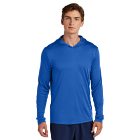 Sport-Tek ST420LSH Posi-UV Pro Long Sleeve Hoodie - True Royal