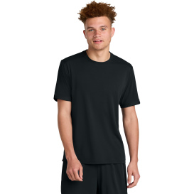 Sport-Tek ST440 Club Short Sleeve Crew - Black