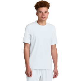 Sport-Tek ST440 Club Short Sleeve Crew - White