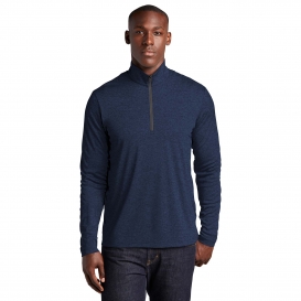 Sport-Tek ST469 Endeavor 1/4-Zip Pullover - Dark Royal Heather