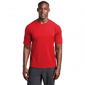 Sport-Tek ST470 Rashguard Tee - True Red