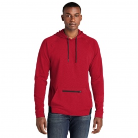 Sport-Tek ST571 PosiCharge Strive Hooded Pullover - Deep Red