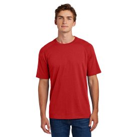 Sport-Tek ST6040 Halftime Raglan Tee - Deep Red