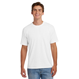 Sport-Tek ST6040 Halftime Raglan Tee - White