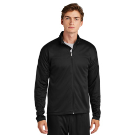 Sport-Tek ST800 Travel Full-Zip Jacket - Black/Black