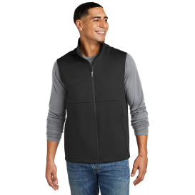 Sport-Tek ST981 Soft Shell Vest - Deep Black