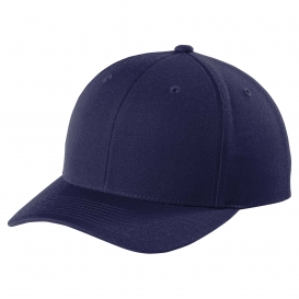 Sport-Tek STC43 Yupoong Curve Bill Snapback Cap - True Navy